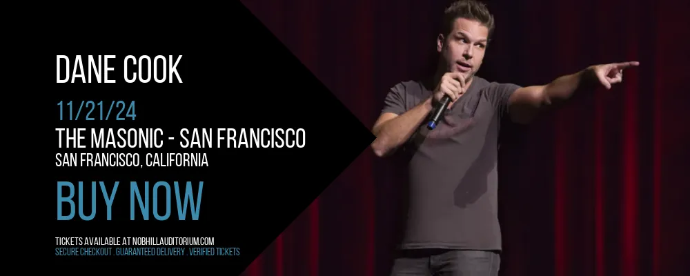 Dane Cook at The Masonic