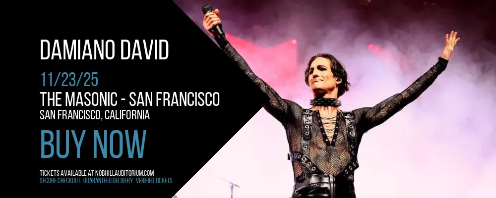 Damiano David at The Masonic