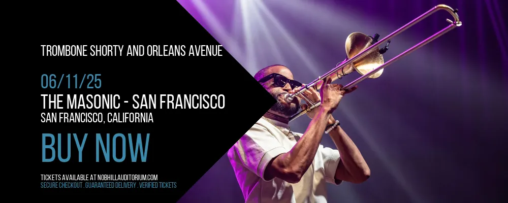 Trombone Shorty And Orleans Avenue at The Masonic