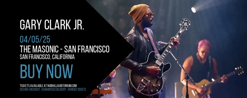 Gary Clark Jr. at The Masonic